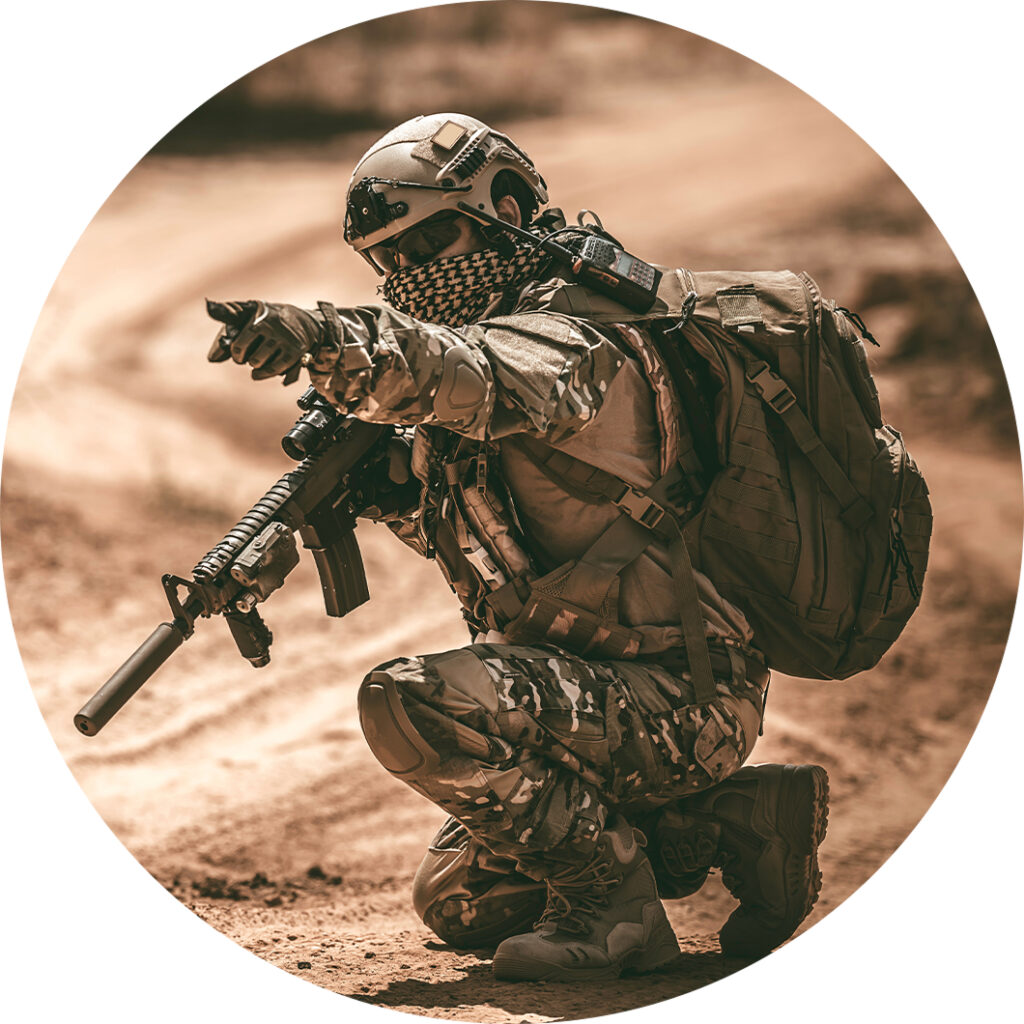 battlefield experienced soldier